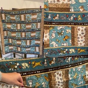 Homemade Doggie Daycare Quilt